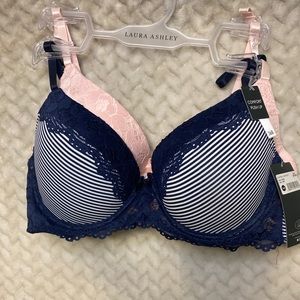 Laura Ashley comfort push up bra 2pack